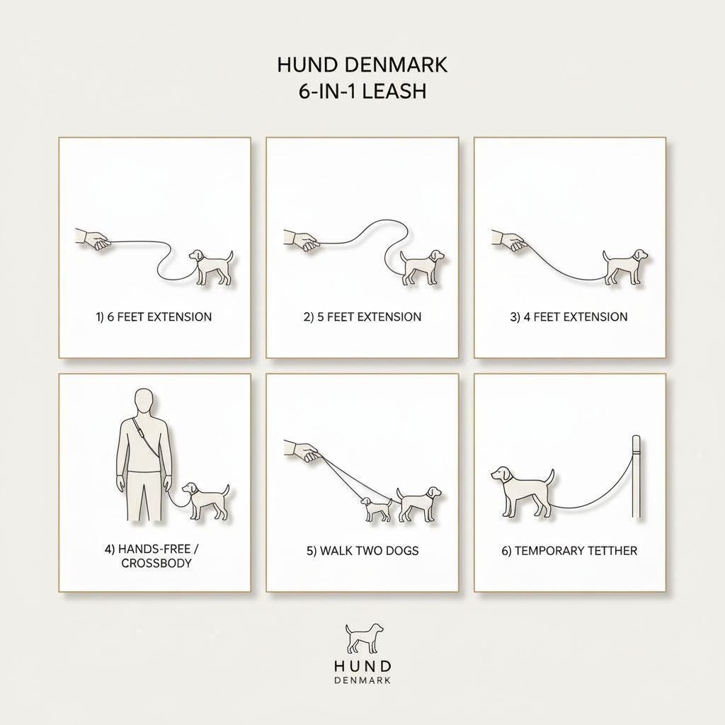 Silkeborg- Adjustable Leash